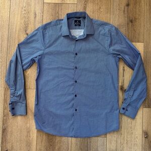 Ben Sherman Men’s Slim Fit Stretch Dress Shirt - Size L